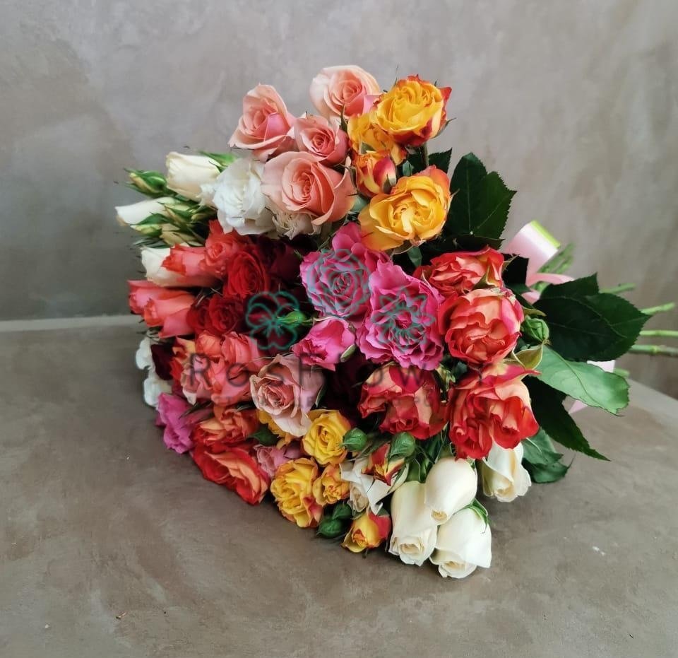 Букет цветов из: Розы в Поселок Лесхоза