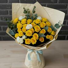 Букет цветов из:  Розы в Поселок Лесхоза