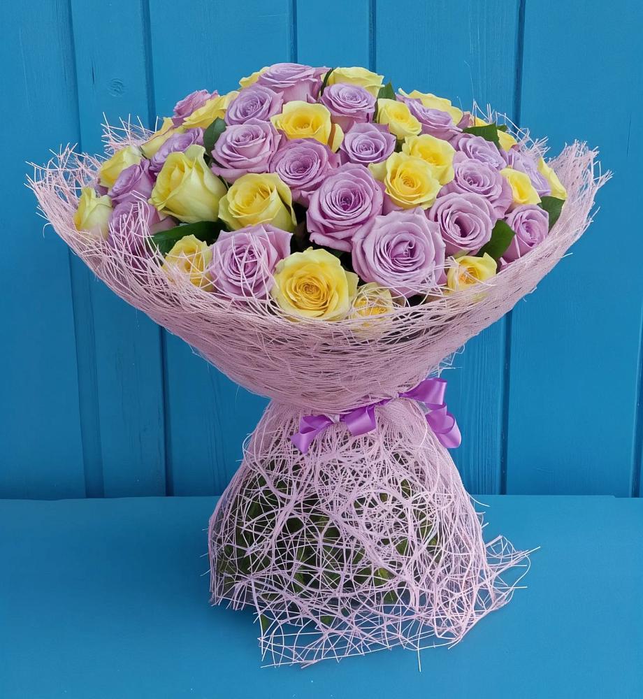 Букет 101 Волшебный Миг в Поселок Лесхоза