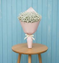 Букет цветов из:  Гипсофила в Поселок Лесхоза