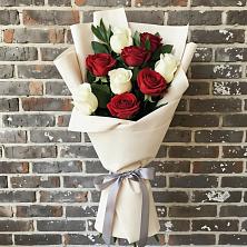 Букет цветов из:  Розы в Поселок Лесхоза