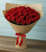 Букет Красные розы Милано в Поселок Лесхоза