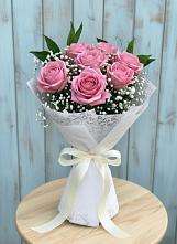 Букет цветов из:  Розы в Поселок Лесхоза