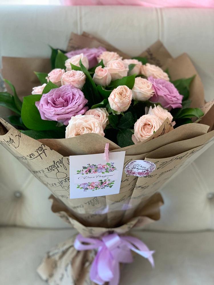 Букет цветов из: Розы в Поселок Лесхоза