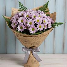 Букет цветов из:  Хризантемы #REPLACE_PRED# Поселок Лесхоза