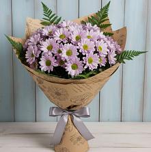 Букет цветов из:  Хризантемы в Поселок Лесхоза