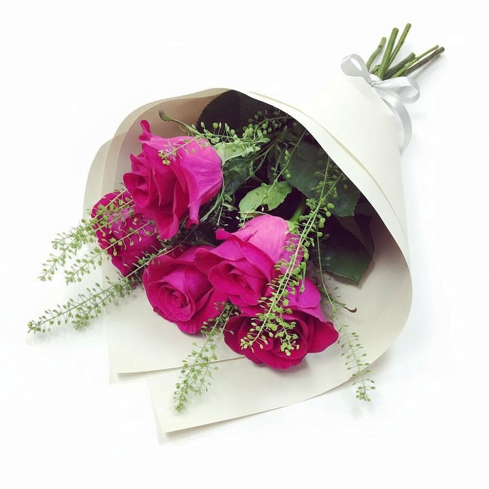 Букет цветов из: Розы в Поселок Лесхоза