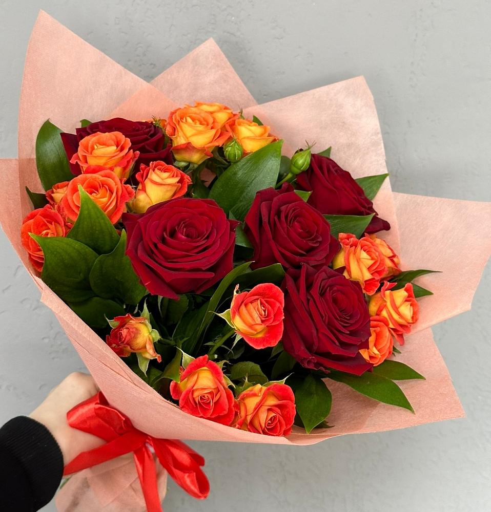 Букет Любовь и восторг в Поселок Лесхоза