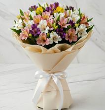 Букет цветов из:  Альстромерии в Поселок Лесхоза