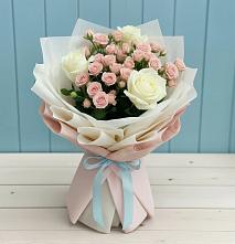 Букет цветов из:  Розы #REPLACE_PRED# Поселок Лесхоза