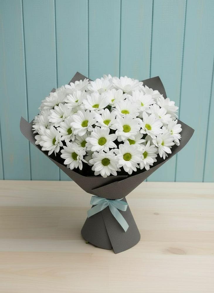 Букет цветов из: Хризантемы в Поселок Лесхоза