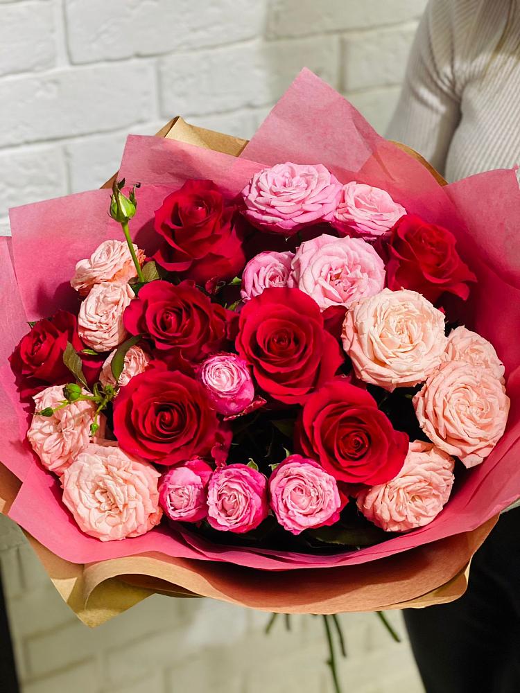 Букет цветов из: Розы в Поселок Лесхоза