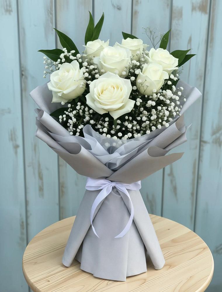 Букет цветов из: Розы в Поселок Лесхоза