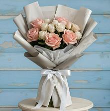 Букет цветов из:  Розы в Поселок Лесхоза