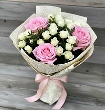 Букет цветов из:  Розы в Поселок Лесхоза