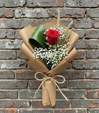 Букет цветов из:  Розы в Поселок Лесхоза