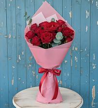Букет цветов из:  Розы в Поселок Лесхоза