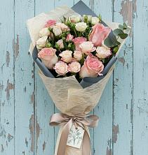 Букет цветов из:  Розы в Поселок Лесхоза