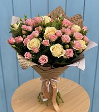 Букет цветов из:  Розы #REPLACE_PRED# Поселок Лесхоза