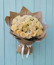 Букет Кремовое облако в Поселок Лесхоза