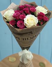 Букет цветов из:  Розы в Поселок Лесхоза