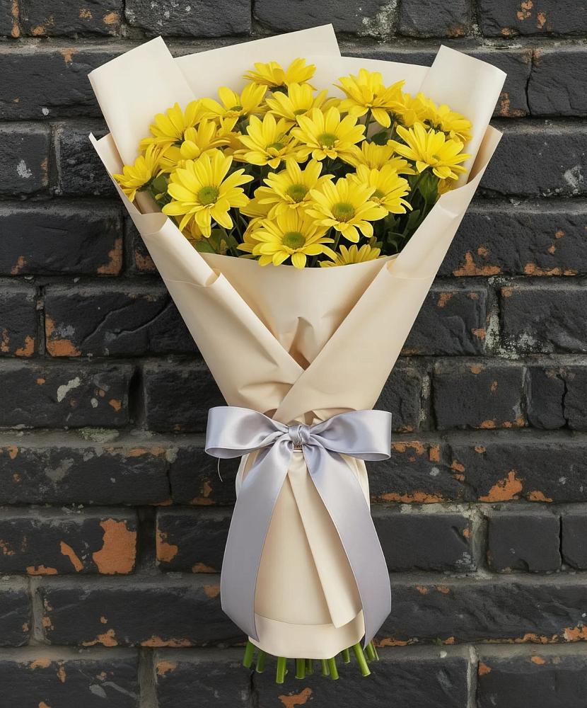Букет цветов из: Хризантемы в Поселок Лесхоза