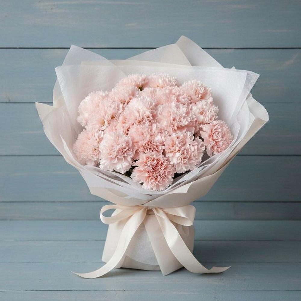 Букет цветов из: Гвоздики в Поселок Лесхоза