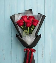 Букет цветов из:  Розы в Поселок Лесхоза