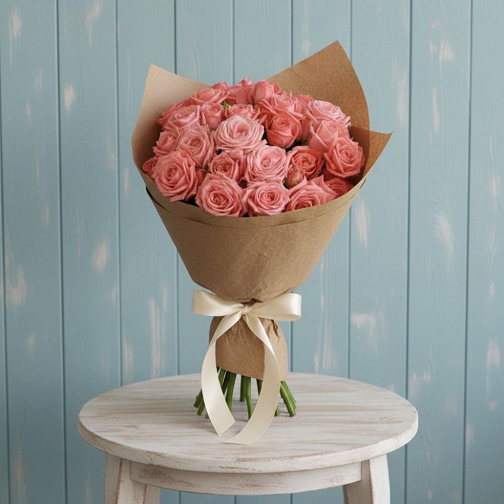 Букет цветов из: Розы в Поселок Лесхоза