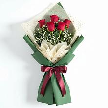 Букет цветов из:  Розы в Поселок Лесхоза