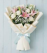 Букет цветов из:  Лилии в Поселок Лесхоза