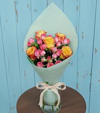 Букет цветов из:  Розы #REPLACE_PRED# Поселок Лесхоза