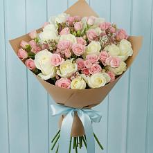 Букет цветов из:  Розы в Поселок Лесхоза